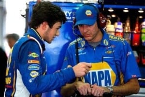 Greg Ives, currently crew chief for Chase Elliott in the Nationwide Series, will assume the role for Dale Earnhardt, Jr. next year as Steve Letarte pursues a broadcasting career with NBC Sports. (Credit: Getty Images)