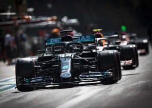 Lewis Hamilton at 2020 Belgian F1 Rolex James Moy