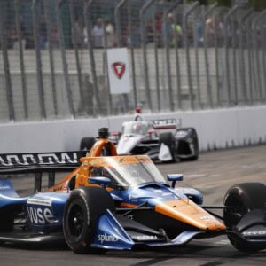 Felix Rosenqvist practices at St. Petersburg