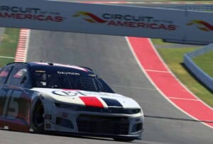 James Davison iRacing eNASCAR Circuit of the Americas COTA