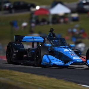 Jimmie Johnson practicing at Road America