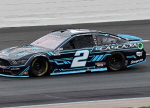 Brad Keselowski eCascadia No. 2 Team Penske car