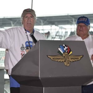 Robin Miller and A. J. Foyt