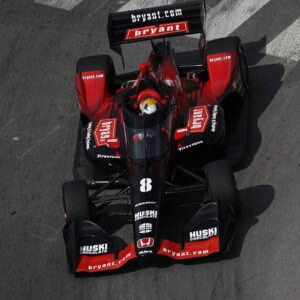 Marcus Ericsson on the streets of Nashville