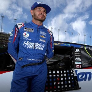 Kyle Larson at Kansas Speedway