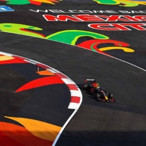 Max Verstappen paces the F1 field during practice for the Mexican Grand Prix. (Photo: Getty Images)