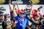 2022 ARCA Daytona Corey Heim victory lane (Credit: Adam Glanzman/NASCAR via ARCA Racing used with permission)