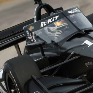 Kyle Kirkwood testing at Sebring