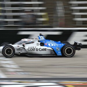Graham Rahal at Texas in 2021