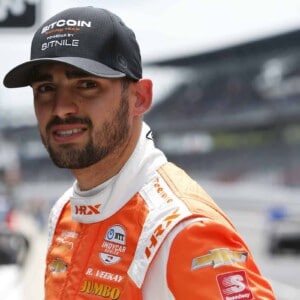 Rinus VeeKay is ready to qualify for the Indianapolis 500