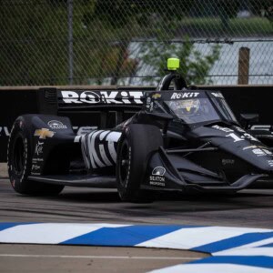 Kyle Kirkwood at Detroit in 2022