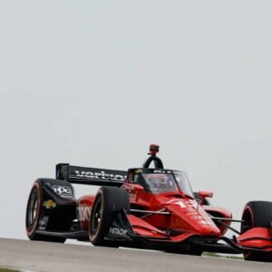 Will Power in the 2022 IndyCar race at Road America