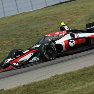 David Malukas at the 2022 Honda Indy 200 at Mid-Ohio