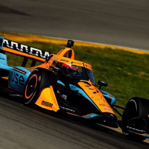 Felix Rosenqvist at Mid-Ohio Sports Car Course in 2022