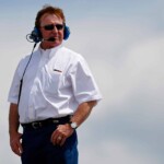 CONCORD, NC - MAY 27: Car owner Richard Childress watches from the team hauler during practice for the NASCAR Sprint Cup Series Coca-Cola 600 at Charlotte Motor Speedway on May 27, 2010 in Concord, North Carolina. (Photo by Geoff Burke/Getty Images for NASCAR)