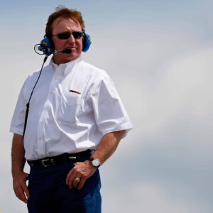 CONCORD, NC - MAY 27: Car owner Richard Childress watches from the team hauler during practice for the NASCAR Sprint Cup Series Coca-Cola 600 at Charlotte Motor Speedway on May 27, 2010 in Concord, North Carolina. (Photo by Geoff Burke/Getty Images for NASCAR)