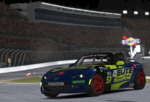 Corey Heim car on Monday Night Racing event at Daytona road course, Justin Melillo