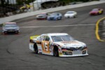 2023 ARCA East Flat Rock pack racing III - Sean Hingorani, No. 15 Venturini Motorsports Toyota (Credit: Nic Antaya/ARCA Racing used with permission)