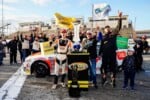 2023 ARCA Toledo Jesse Love and Venturini Motorsports celebrate winning the championship (Credit: Daylon Barr/Toyota Racing via ARCA Racing used with permission)