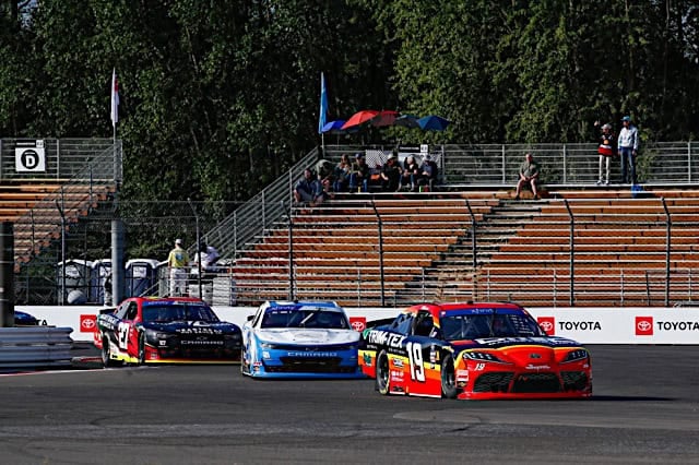 2024 Xfinity Portland pack racing III - Josh Bilicki, No. 19 Joe Gibbs Racing Toyota (Credit: NKP)