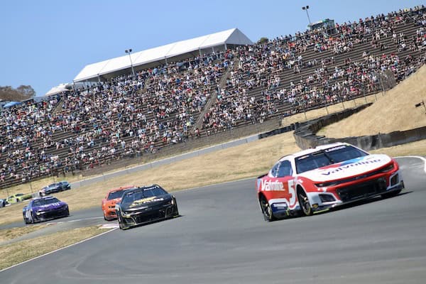 2024 Sonoma Cup Kyle Larson pack racing Danny Peters