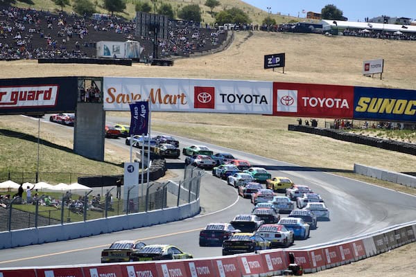 2024 Sonoma Cup pack racing Danny Peters
