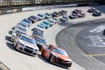 2024 ARCA Bristol pack racing - Connor Zilisch, No. 28 Pinnacle Racing Group Chevrolet, and William Sawalich, No. 18 Joe Gibbs Racing Toyota (Credit: Isaiah Vazquez/ARCA Racing used with permission)