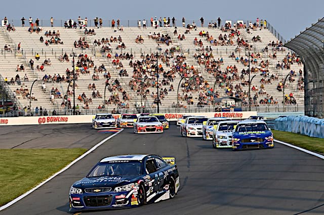 2024 ARCA Watkins Glen pack racing - Brandon Jones, No. 42 Cook Racing Technologies Chevrolet (Credit: NKP)