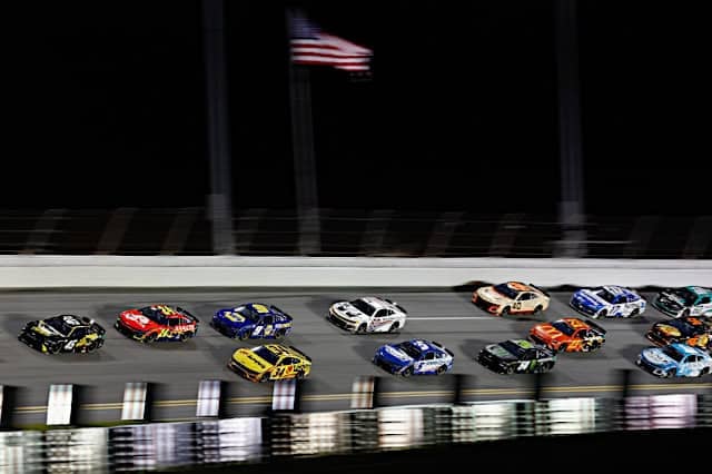 2025 Cup Daytona I pack racing VI - Tyler Reddick, No. 45 23XI Racing Toyota (Credit: NKP)