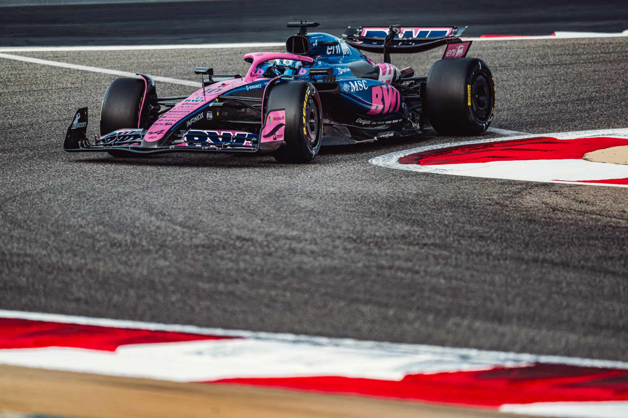 Pierre Gasly car Formula 1 Alpine