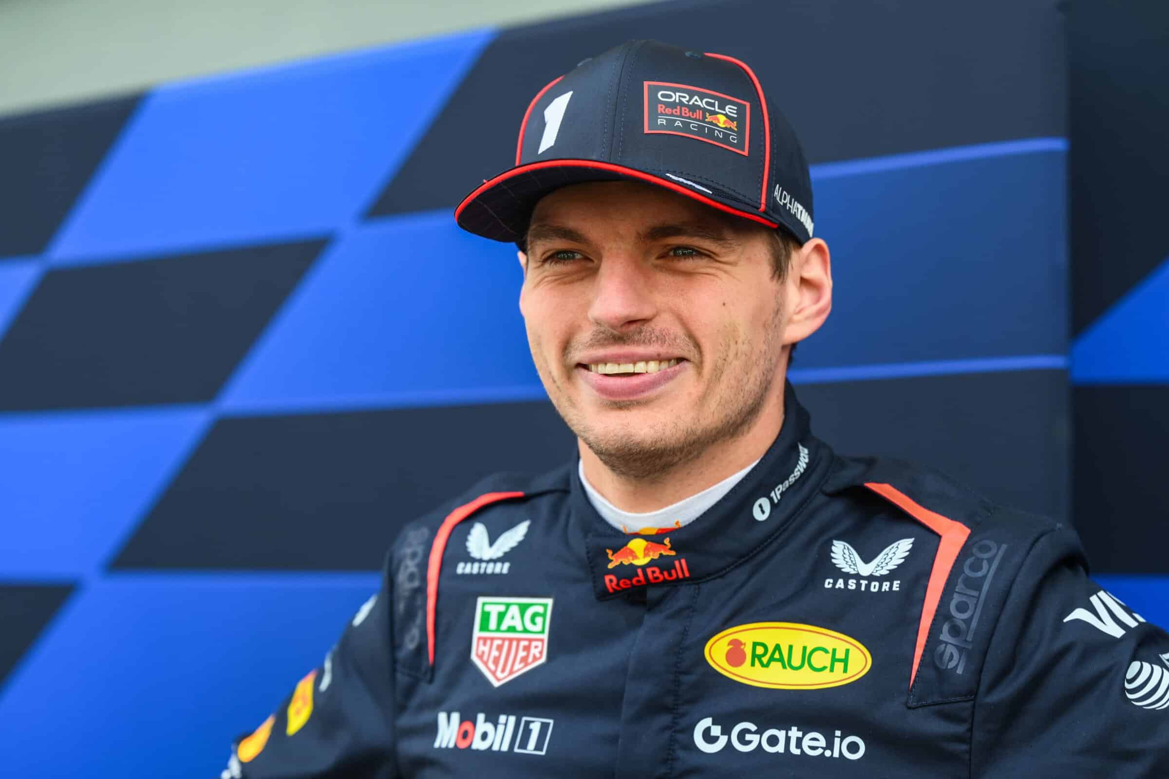 Max Verstappen of the Netherlands and Oracle Red Bull Racing looks on in the Paddock during the Oracle Red Bull Racing Filming Day at Bahrain International Circuit on February 25, 2025 in Bahrain, Bahrain. (Photo by Simon Galloway/Getty Images)