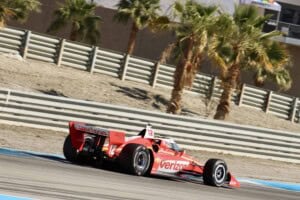 Team Penske driver Will Power during the 2025 Thermal Club IndyCar Grand Prix weekend.