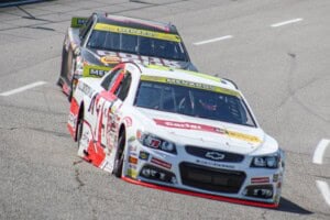 2025 ARCA East Five Flags pack racing II - Isaac Kitzmiller, No. 79 CR7 Motorsports Chevrolet (Credit: Reid Scott)