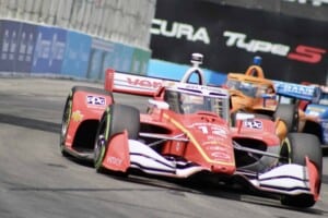 IndyCar driver Will Power drives in the 2025 Grand Prix of Long Beach