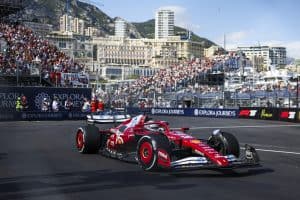 16 LECLERC Charles (mco), Scuderia Ferrari SF-25, action during the Formula 1 Tag Heuer Grand Prix de Monaco, 8th round of the 2025 FIA Formula One World Championship from May 23 to 25, 2025 on the Circuit de Monaco, in Monte-Carlo, Monaco - Photo Antonin Vincent / DPPI