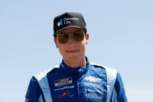 Carson Hocevar, driver of the No. 77 Spire Motorsports Chevrolet in the NASCAR Cup Series