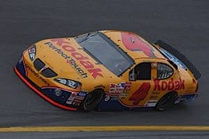 Mike Skinner No. 4 Kodak car at Daytona