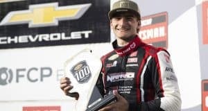 2025 ARCA Lime Rock Thomas Annunziata trophy (Credit: Kostas Lymperopoulos/ARCA Racing used with permission)