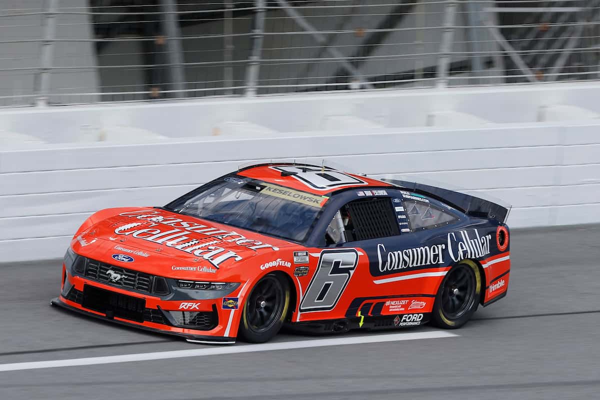 #6: Brad Keselowski, RFK Racing, Consumer Cellular Ford Mustang