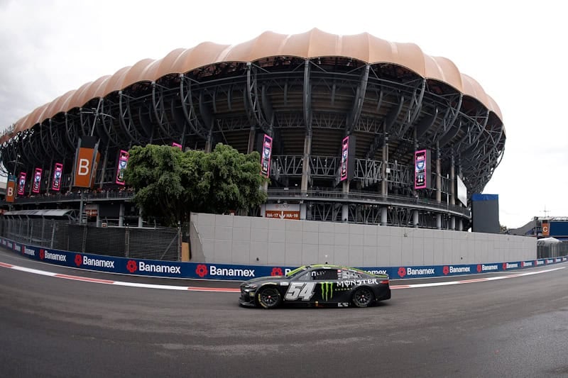 2025 Cup Mexico City Ty Gibbs, No. 54 Joe Gibbs Racing Toyota (Credit: Sean Gardner/Getty Images via NASCAR Media)