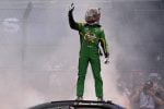 Daniel Suarez, driver of the #9 Quaker State Chevrolet, celebrates after winning the NASCAR Xfinity Series The Chilango 150 at Autodromo Hermanos Rodriguez on June 14, 2025 in Mexico City, Mexico. (Photo by Sean Gardner/Getty Images)