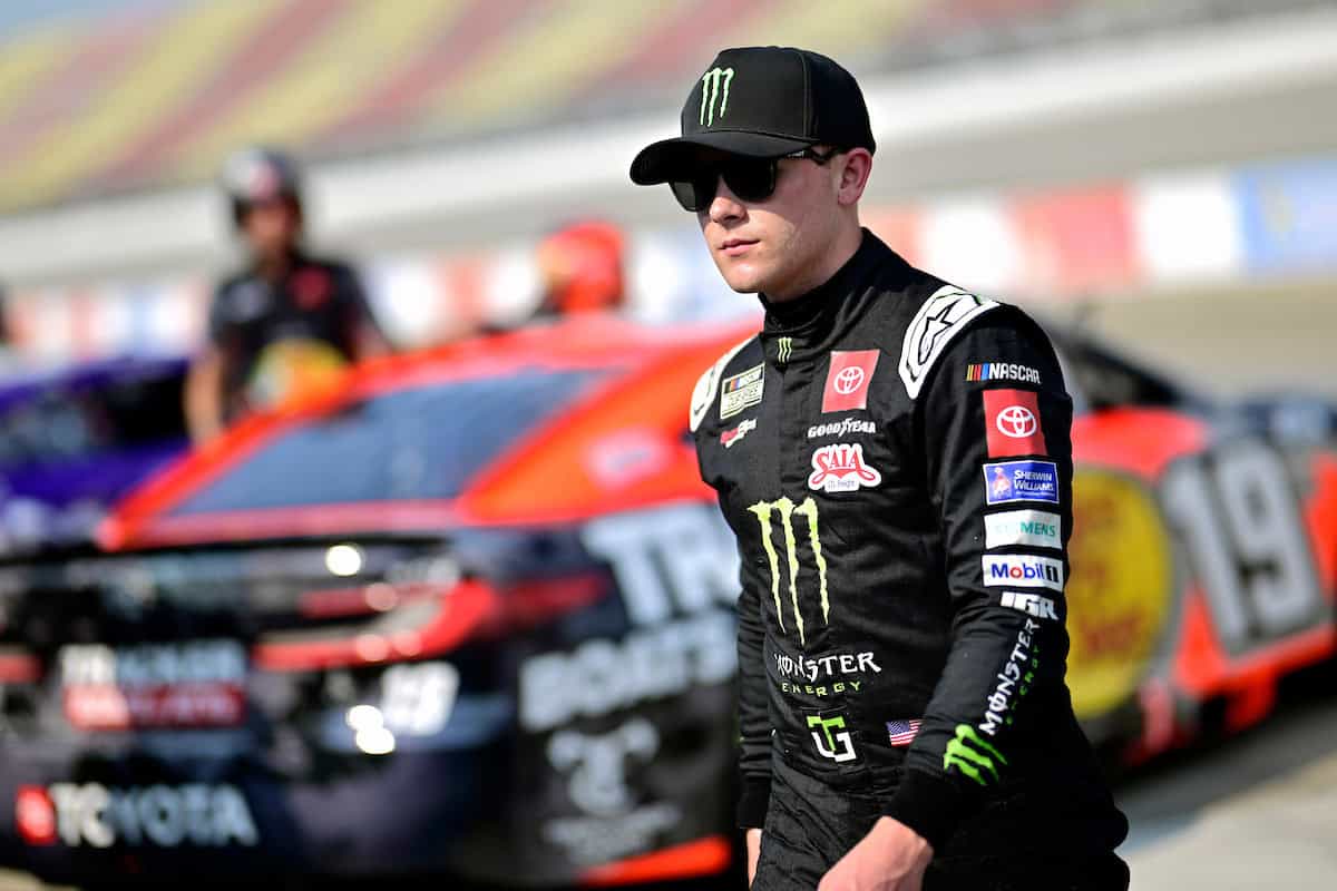 #54: Ty Gibbs, Joe Gibbs Racing, Monster Energy Toyota Camry
