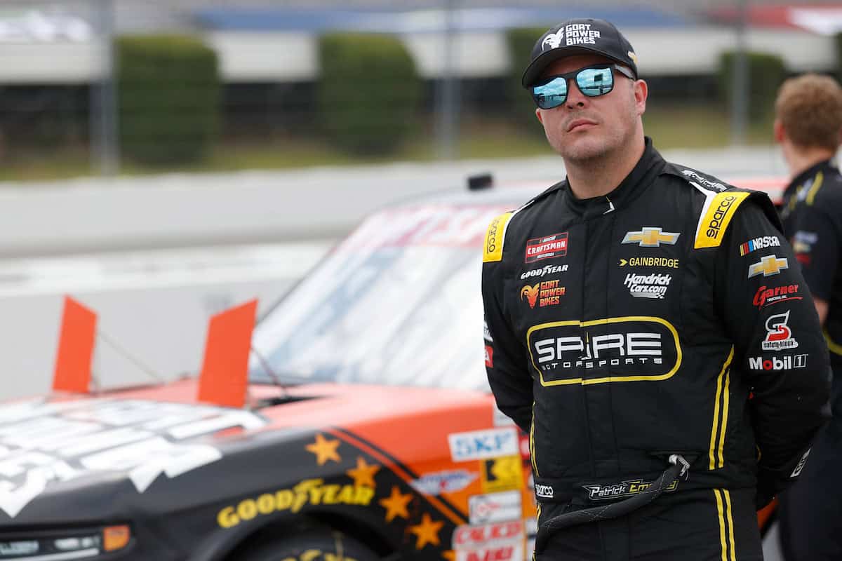 #07: Patrick Emerling, Spire Motorsports, Goat Power Bikes Chevrolet Silverado