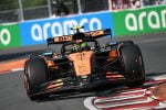Lando Norris of Great Britain driving the (4) McLaren MCL39 Mercedes on track during qualifying ahead of the F1 Grand Prix of Canada.