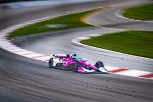 Conor Daly at the 2025 Bommarito Automotive Group 500.