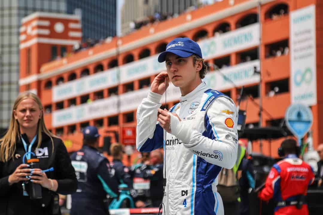 NTT IndyCar Series driver David Malukas.