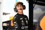 NTT IndyCar Series driver Nolan Siegel during the 2025 season.