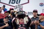 2025 ARCA Dover Brenden Queen trophy (Credit: Bonnie Cash/ARCA Racing used with permission)