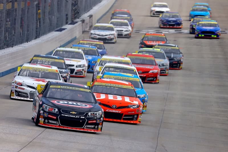 2025 ARCA Dover pack racing - Brenden Queen, No. 28 Pinnacle Racing Group Chevrolet (Credit: Peter Casey/NKP)