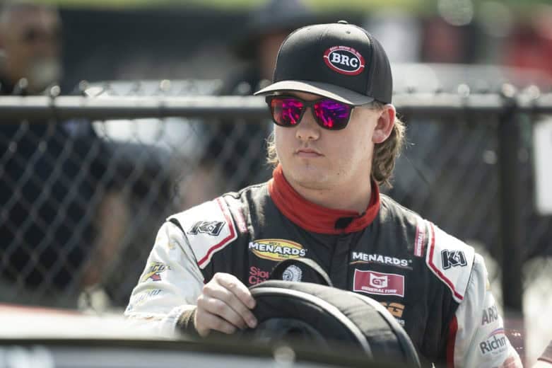 Brenden Queen on ARCA IRP Pole After Qualifying Cancelation
